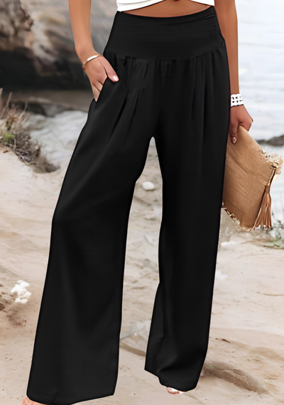 Lily | Dökümlü Plaj Pantolonu