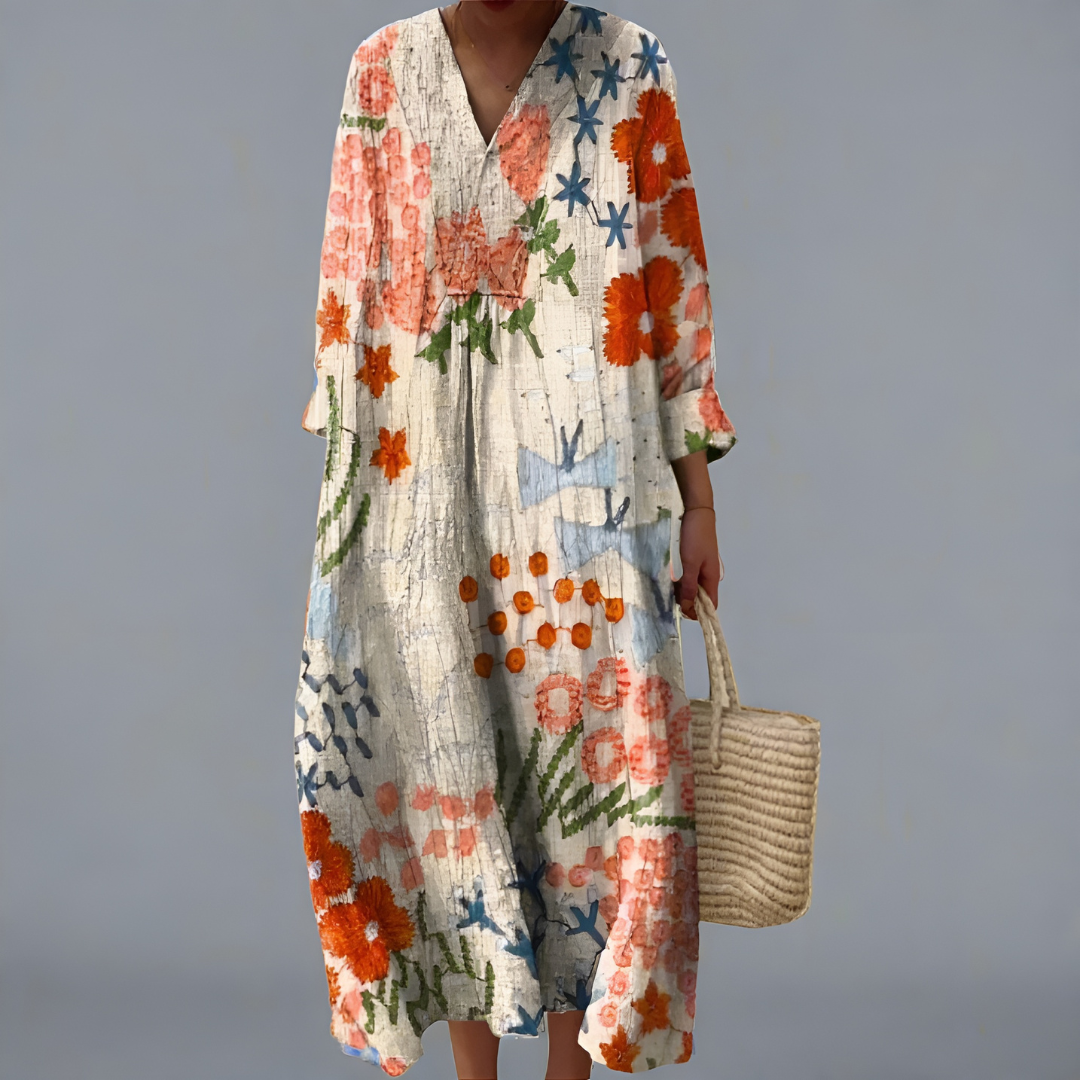 Talia | Midi Elbise Zarif