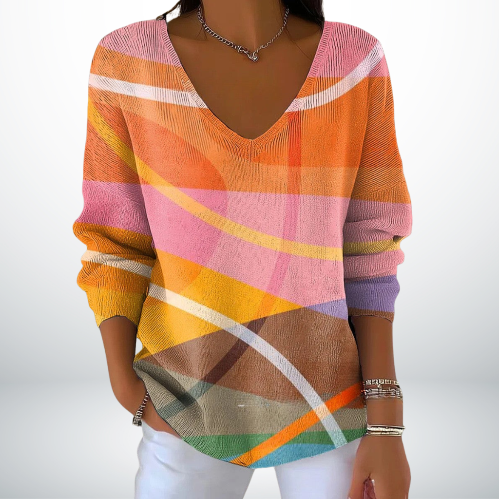 Aylin | V Yaka Kazak Şık