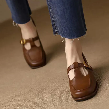 Selvana | Elegáns T-Pántos Cipő